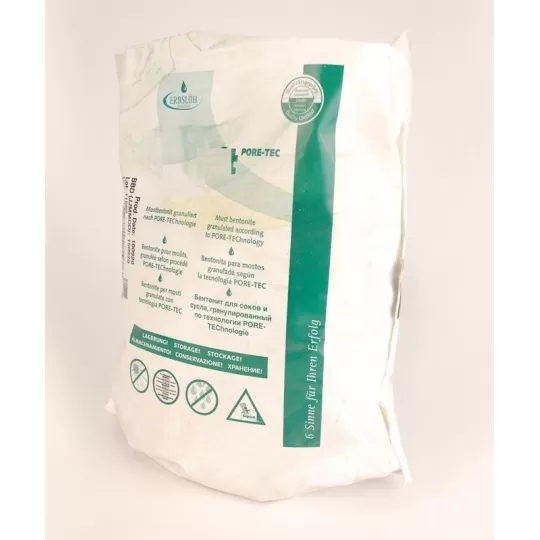 Bentonitas NaCalit® PORE-TEC Erbslöh|Gamybos medžiagos Bentonitas NaCalit® PORE-TEC Erbslöh|Gamybos medžiagos
