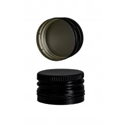 Užsukamas metalinis kamštelis su sriegiu PP28