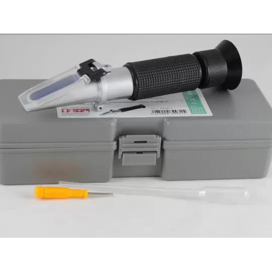 Refraktometras 28-62 % BRIX +ATC|Matavimo prietaisai