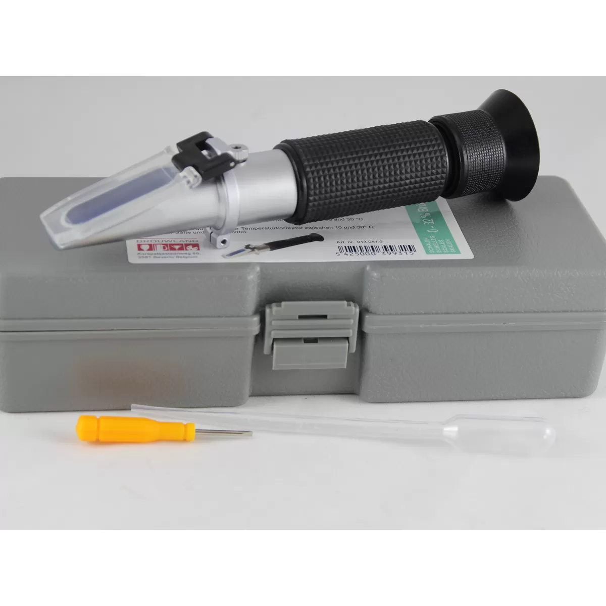 Refraktometras 28-62 % BRIX +ATC|Matavimo prietaisai