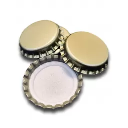 Metalinis karūninis kamštis 29 mm, auksinis