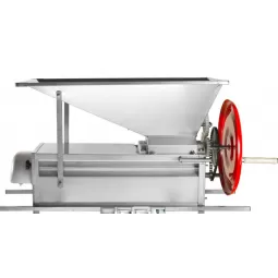 Vynuogių traiškytuvas su kotelių atskyrimu FB, rankinis nerūdijančio plieno