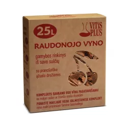 Vyno gamybos rinkinys raudonoms uogoms