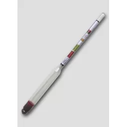 Hidrometras su 3 skalėm, 0-18%p.Alk, 60-340g CukrausL, 0.980-1150SG