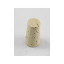 Natūralus konusinis kamštis buteliui 19x22 mm