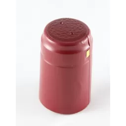 Vyno butelio termo kapsulė 30,5x50mm burgundiškos spalvos