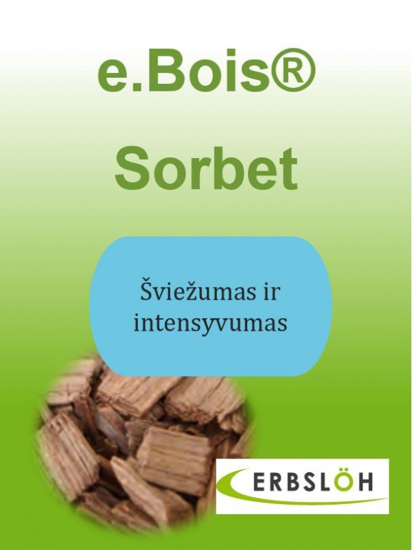 Ąžuolo drožlės e.Bois Sorbet