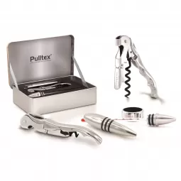 Vyno pateikimo rinkinys De Lux su dėžute