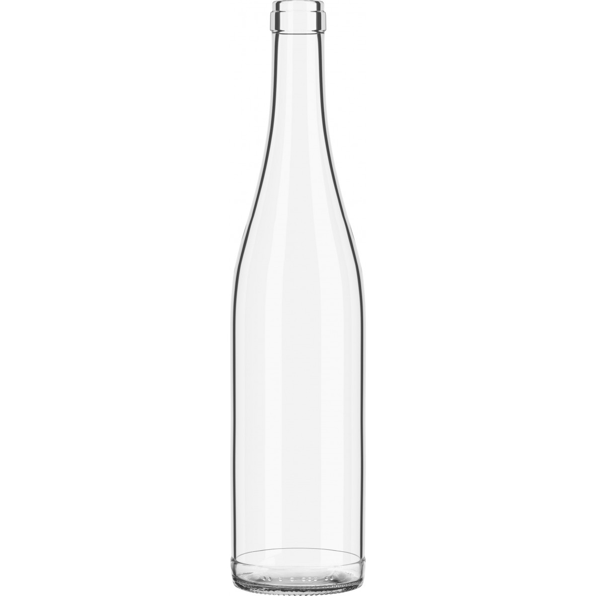 Stiklinis butelis Rein 750ml , skaidrus, 1350 buteliai