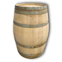 Dekoratyvinė ąžuolo statinę 225 ltr. cinkuotais žiedais