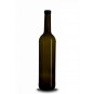 Stiklinis vyno butelis Bordeaux 518g. 750 ml, rudas  (1392 buteliai)