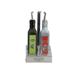 Aliejaus butelis Marasca Econle 250ml , rudas, 15 butelių|Stikliniai buteliai