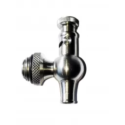 Nerūdijančio plieno, nelašantis kranelis vandens talpai 1/2 colio