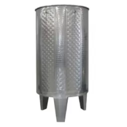 Nerūdijančio plieno statinė atvira su trim kojomis, su U formos vėsinimo marškiniais Zottel