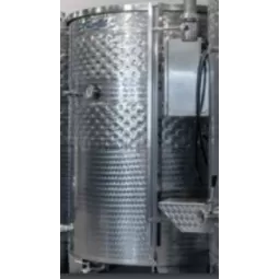 Nerūdijančio plieno statinė atvira su trim kojomis, su 3 vėsinimo marškiniais Zottel