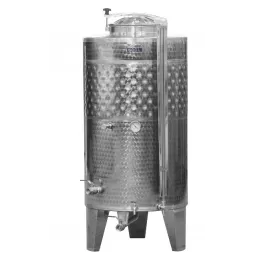 Nerūdijančio plieno uždara statinė su dangčiu ir U formos šaldymo marškiniais Zottel