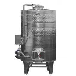 Nerūdijančio plieno uždaras fermentatorius su perpumpavimo sistema Zottel