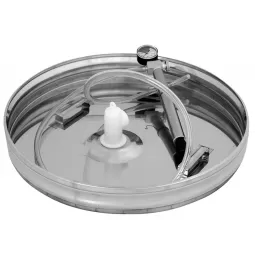 Guminis užmaunamas kamštis su 9mm skyle|Fermentacijos taros priedai