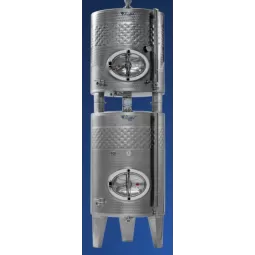 Nerūdijančio plieno statinės dedamos viena ant kitos Ø955 mm Zotteli