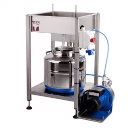 Pusiau automatinis butelių skalavimo prietaisas 2 buteliams su siurbliu