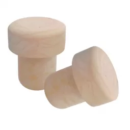 Sintetinis kamštis su sintetine viršūne