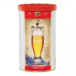 Alaus gamybos rinkinys Coopers 86 Days Pilsner 1,7 kg 23 ltr.
