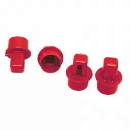 Jis padeda išvengti nuosėdų, kurios paprastai susidaro misoje vykstant fermentacijos procesui. Plastikas.