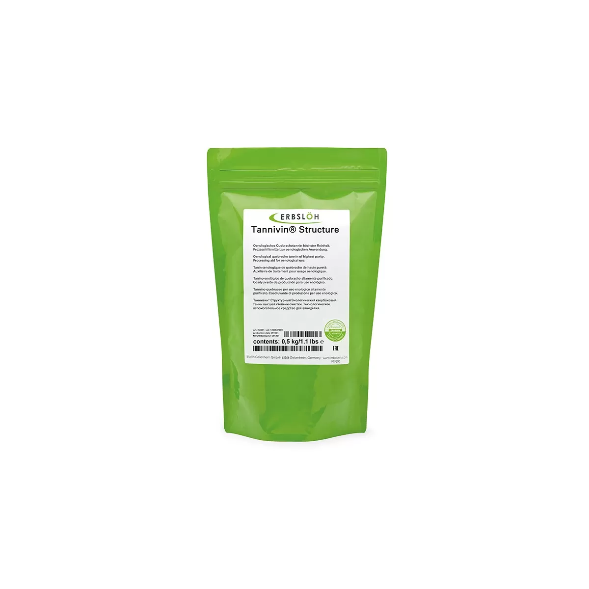 Taninai Tannivin SR skirtas raudonojo vyno gamybai|Skonio priedai