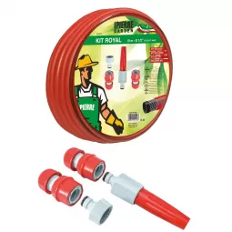 Karališkas žarnos 15 m, antgalių ir jungčių rinkinys