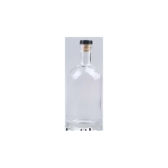 Stiklinis butelis RDB Econle, 0,5l, skaidrus, 1968 buteliai