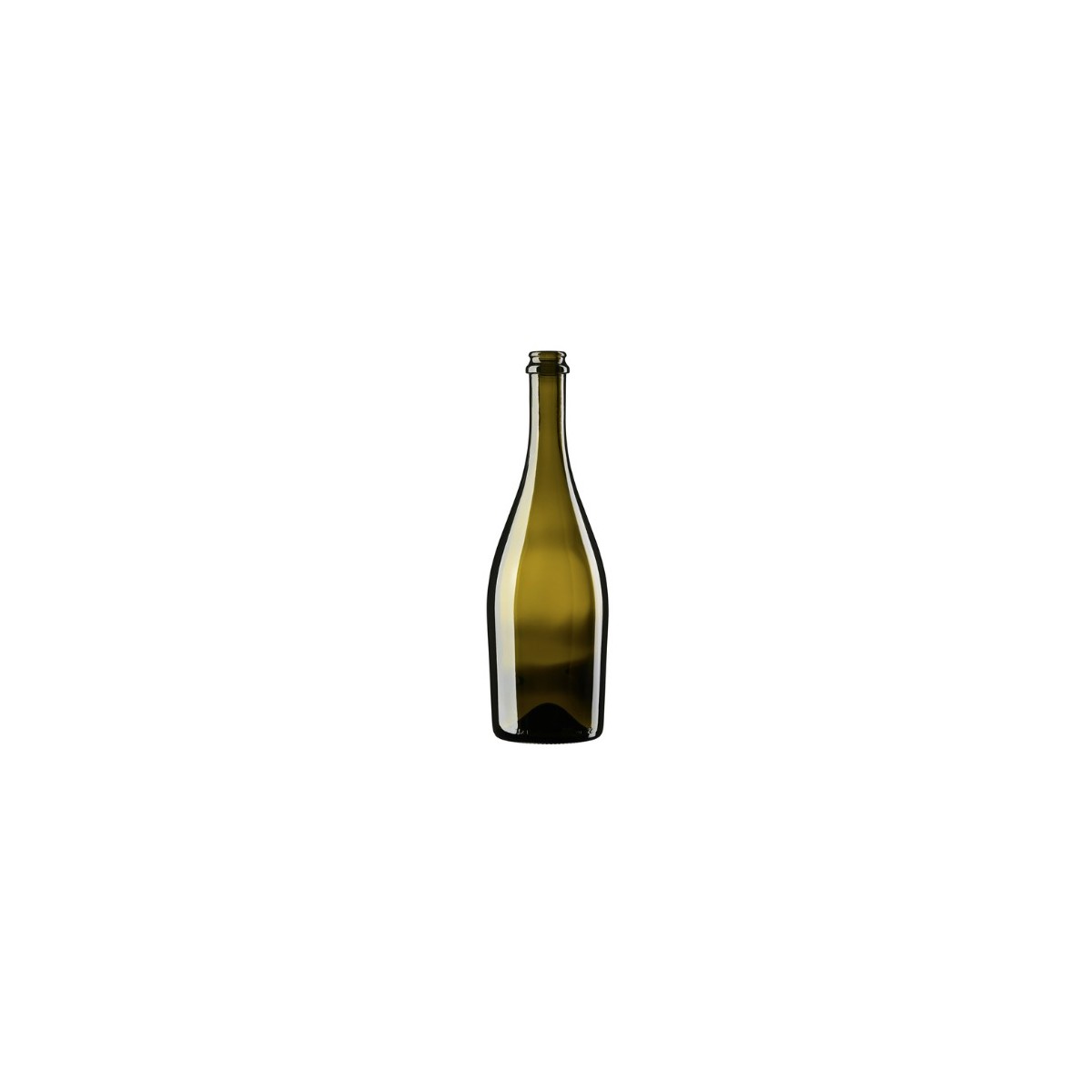 Stiklinis butelis CHAMPAGNE COLLIO 750 ml, rudas, 864 butelių