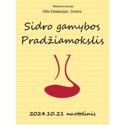 Mokymo kursai nuotolinis: Sidro gamybos pradžiamokslis