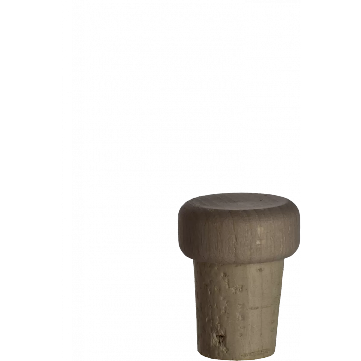 Stiklinis butelis Naujametinė eglutė su kamščiu 1 vnt|Stikliniai buteliai