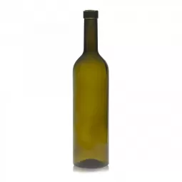 Stiklinis butelis "Bordeaux 310" 750ml , rudas, paletė 1398 buteliai