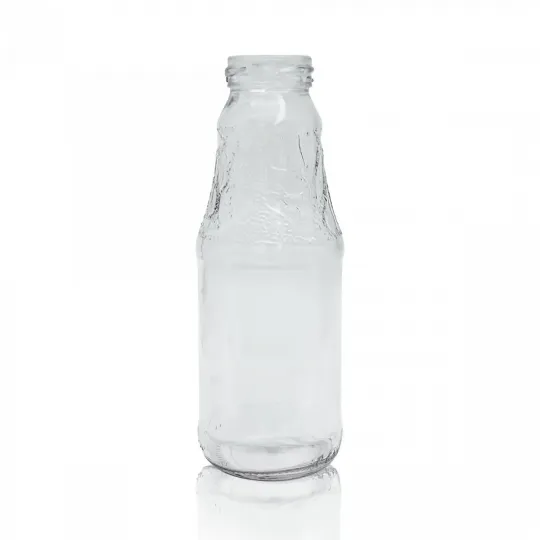 Užsukamas butelis Jar, 330 ml, pakuotė 10 vnt|Stikliniai buteliai