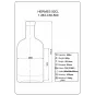 Stiklinis butelis Hermes, 0,5l, skaidrus, 1408 buteliai|Stikliniai buteliai Stiklinis butelis Hermes, 0,5l, skaidrus, 1408 buteliai|Stikliniai buteliai