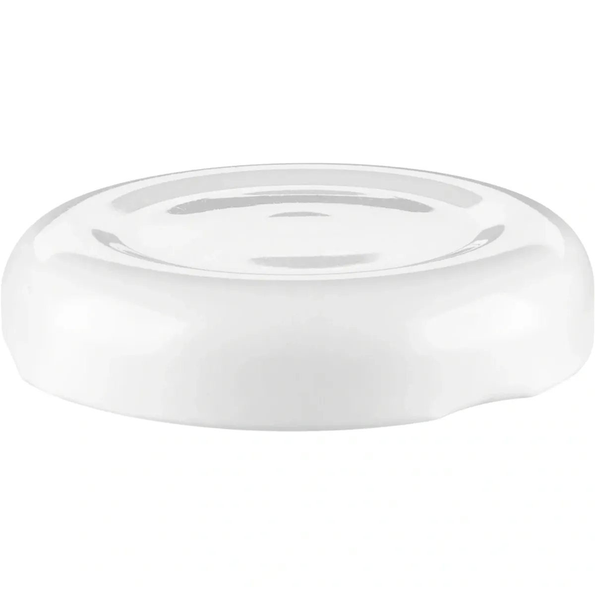 Užsukamas dangtelis stiklainiams TOP-38, baltos spavos|Butelių kamščiai