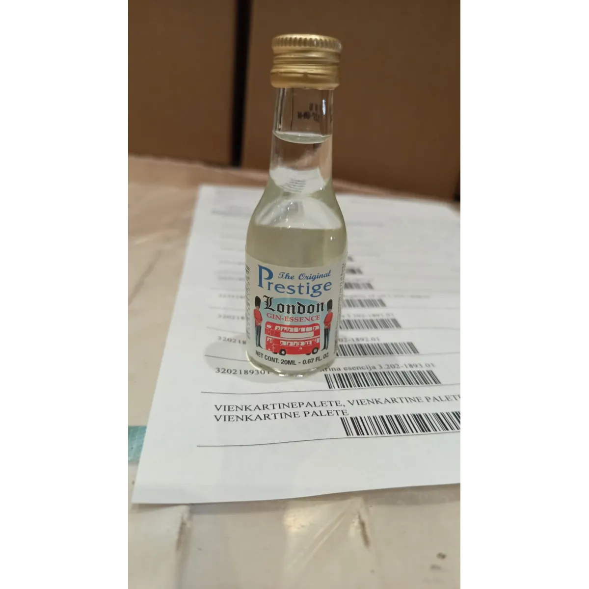 Džino esencija London Gin|Gamybos priedai