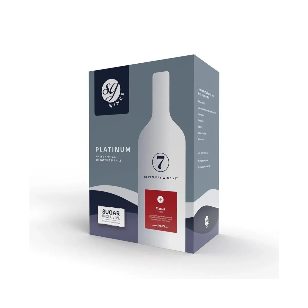 Merlot vynuogių vyno ruošinys|Startinis paketas