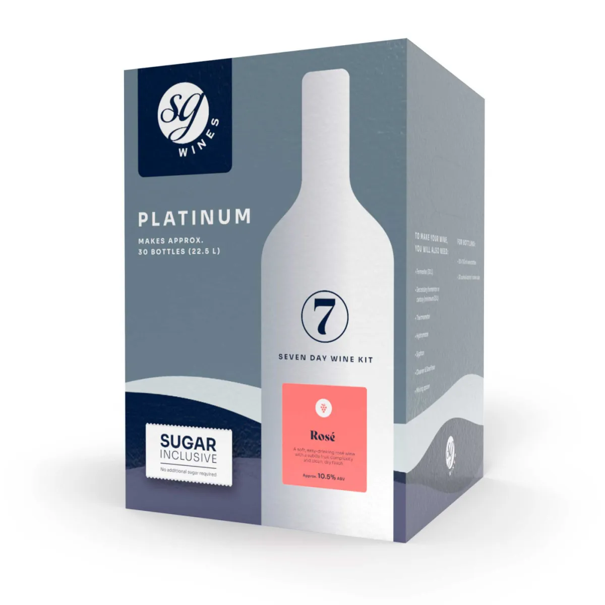 Rose vynuogių vyno ruošinys|Startinis paketas