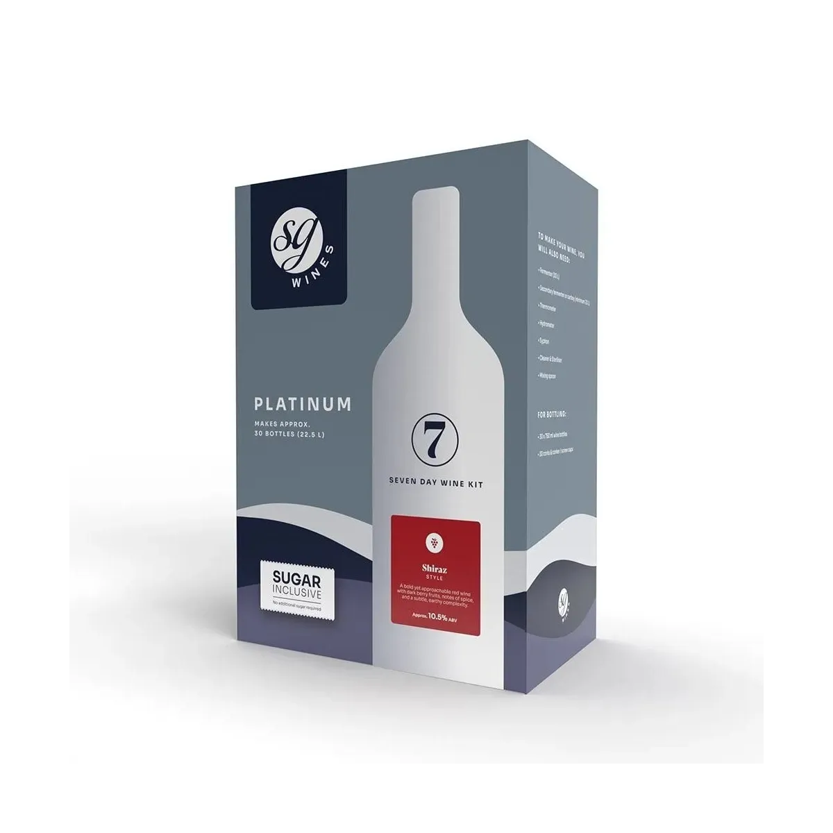 Shiraz vynuogių vyno ruošinys|Startinis paketas Shiraz vynuogių vyno ruošinys|Startinis paketas