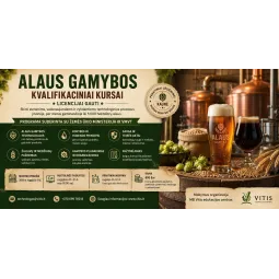 Alaus gamybos kvalifikaciniai kursai licencijai gauti