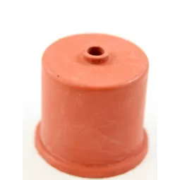 Guminis užmaunamas kamštis su 9mm skyle