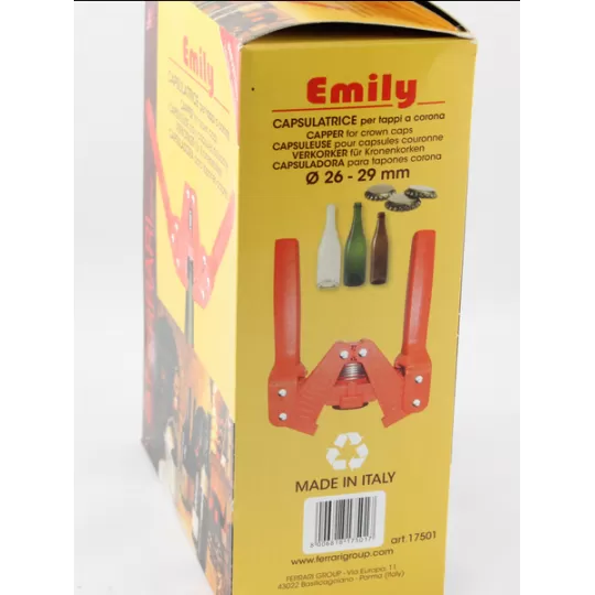 Metalinių kamštelių uždarytuvas EMILY|Kamščių uždarytuvai