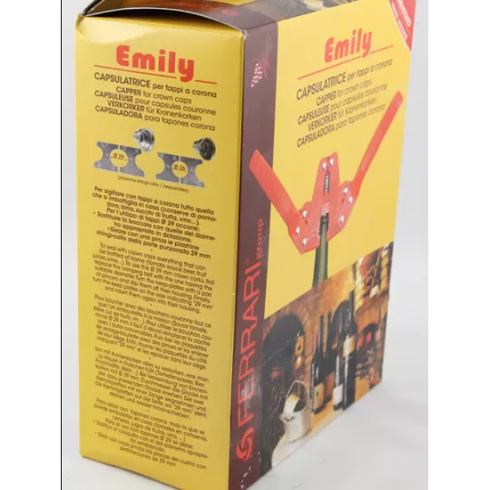 Metalinių kamštelių uždarytuvas EMILY|Kamščių uždarytuvai